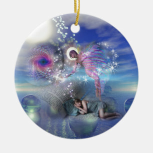 Ein Roman kann ein Portal in parallele Realitäten  Keramik Ornament