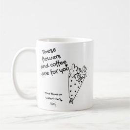 Ein romantischer Becher für Ihren Liebsten Kaffeetasse