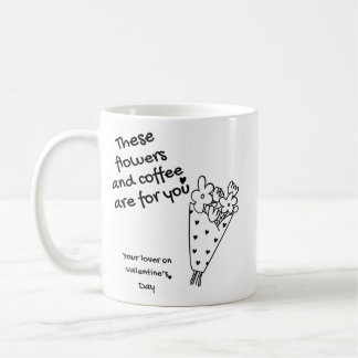 Ein romantischer Becher für Ihren Liebsten Kaffeetasse