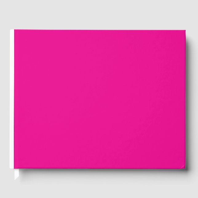 ein rosa Hintergrund mit Gästebuch (Vorderseite)