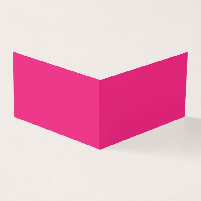 ein rosa Hintergrund mit schwarzem Rand (Vorderseite)