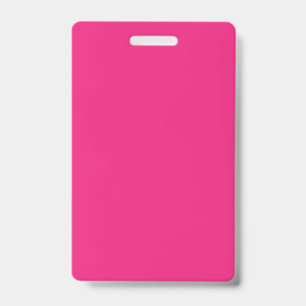 ein rosa Hintergrund mit schwarzem Rand Ausweis