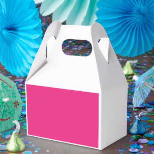 ein rosa Hintergrund mit schwarzem Rand Geschenkschachtel