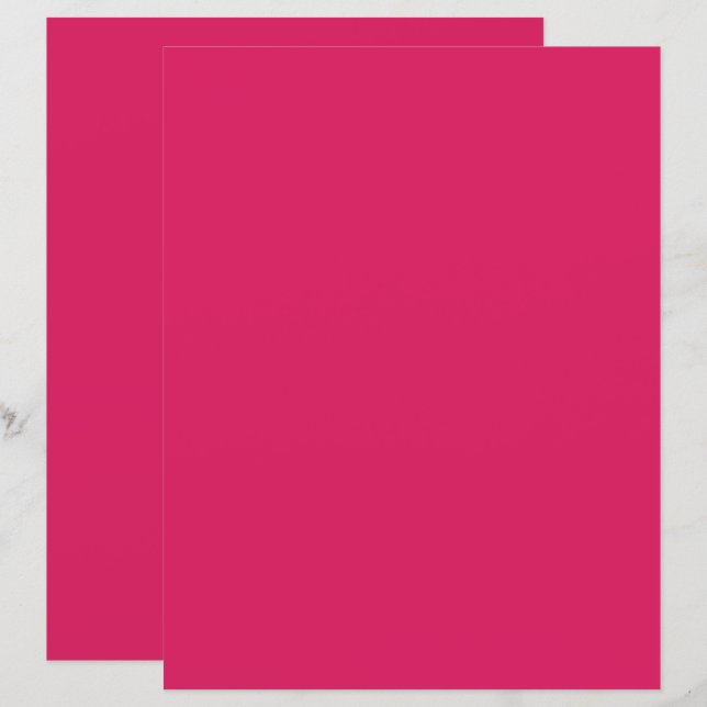 ein rosa Hintergrund mit weißem Rand (Vorne/Hinten)