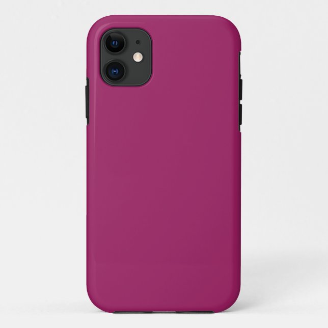 ein rosa Hintergrund mit weißem Rand Case-Mate iPhone Hülle (Rückseite)