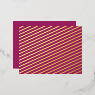 ein rosa Hintergrund mit weißem Rand Folien Feiertagspostkarte