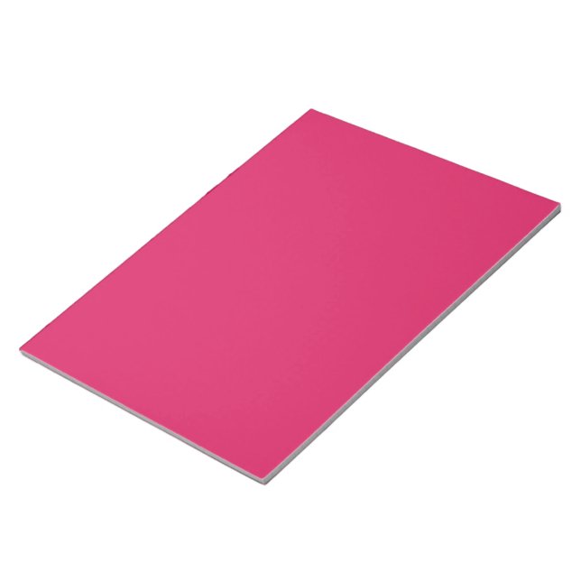 ein rosa Hintergrund mit weißem Rand Notizblock (angewinkelt)