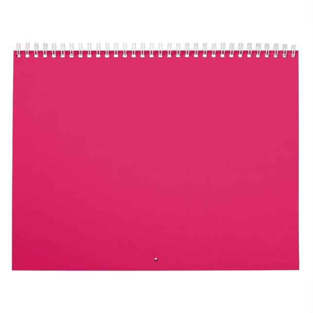 Ein rosa Quadrat mit einer knusprigen, weißen Kant Kalender (Titelbild)
