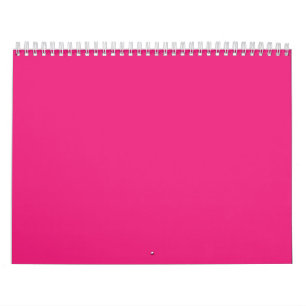 Ein rosa Quadrat mit weißem Rand, das einen Schwan Kalender