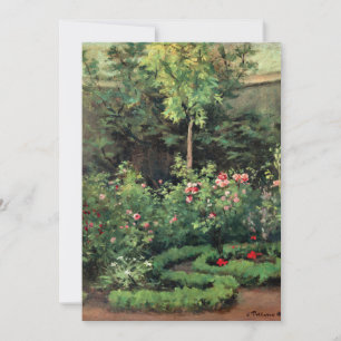 Ein Rose-Garten, Kunstwerke von Camille Pissarro, Karte