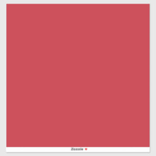 ein roter Hintergrund mit Aufkleber