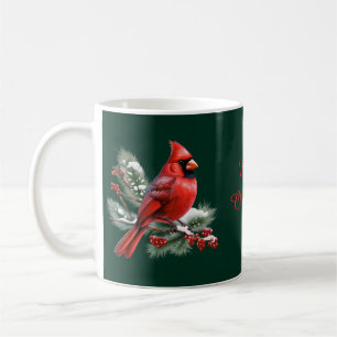 Ein Roter Kardinal Kaffeetasse