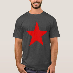 Ein roter Stern der Anarchie T-Shirt