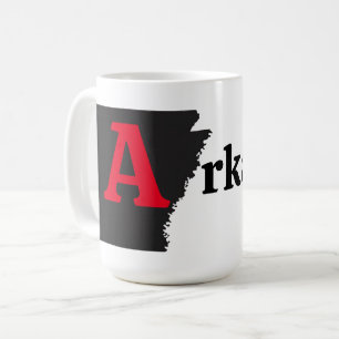 Ein roter Text Kaffeetasse