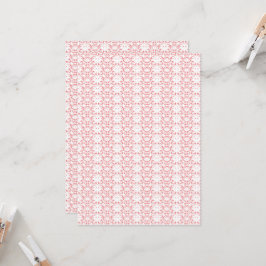 ein roter und weißer Hintergrund mit einem Muster Einladung