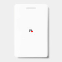 Ein rotes Herzsymbol mit glatten, fetten Linien