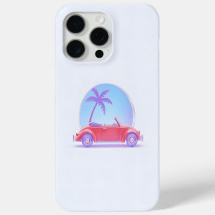 Ein rotes, vintage Cabrio, das auf einer sonnigen Case-Mate iPhone Hülle