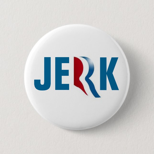 EIN RUCK-KNOPF ROMNEYS BUTTON (Vorderseite)