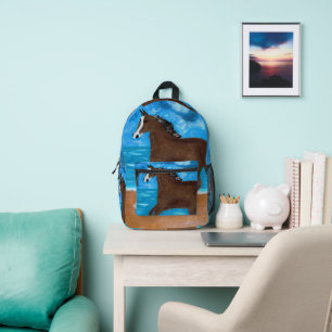 Ein Rucksack für Pferde
