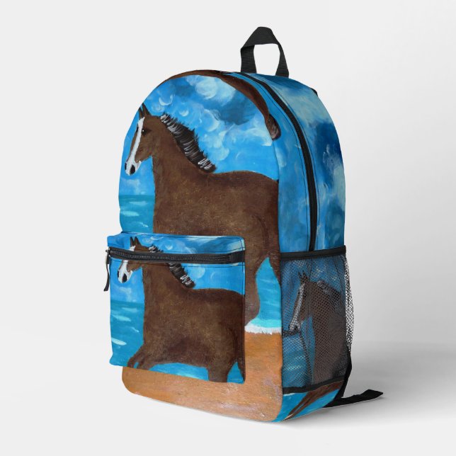 Ein Rucksack für Pferde (Rückseitige Ecke Rechts)