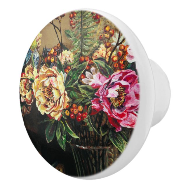 Ein ruhiger Abend im Kingdom Café - Keramikknauf (Rechts)