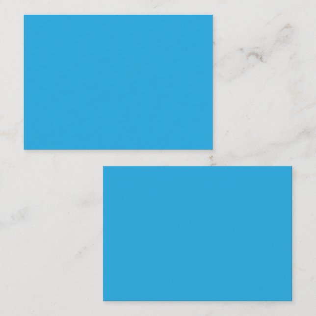 Ein ruhiger blauer Himmel mit einigen verstreuten  Terminkarte (Vorne/Hinten)