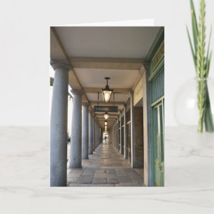 Ein ruhiger Moment im Covent Garden Weihnachtsmorg Karte