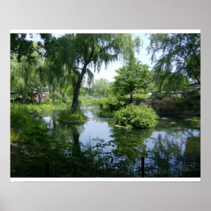 Ein ruhiger Moment in Chicago Poster