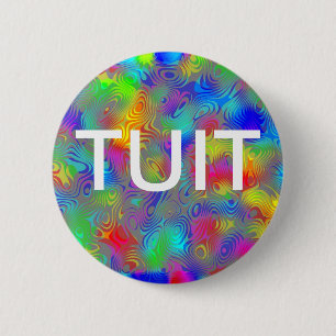 EIN RUNDES TUIT BUTTON