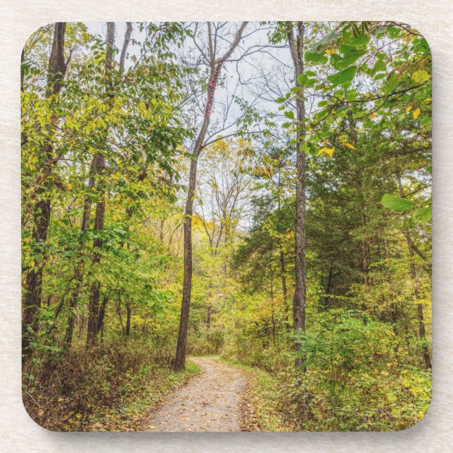 Ein Runge-Spaziergang im Herbst Getränkeuntersetzer (Vorderseite)