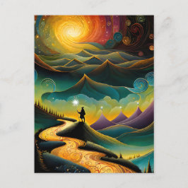 Ein Sabbatical kann, wenn er gut im Takt ist, sehr Feiertagspostkarte