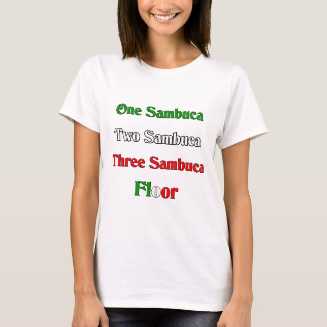 Ein Sambuca T-Shirt (Vorderseite)
