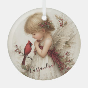 Ein sanfter Geist in festlicher Stille Ornament Aus Glas