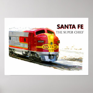 Ein Santa Fe Poster