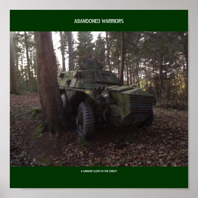 EIN SARACEN-SCHLAF POSTER (Vorne)