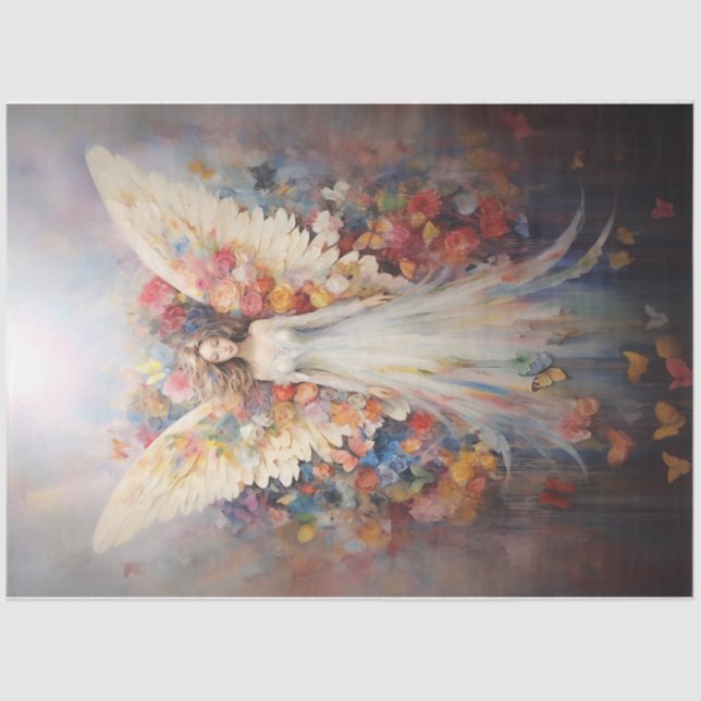 Ein schäbiger Angel Seidenpapier (Vorderseite)