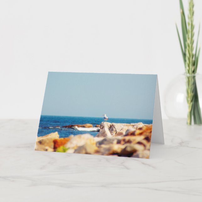 Ein Schädelposten Karte (Vorderseite)