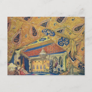 Ein Scheherazade-Salon Postkarte