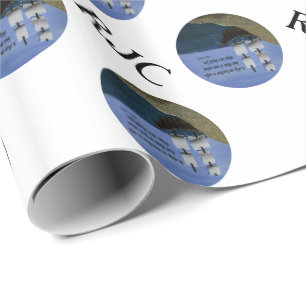 Ein Schiff im Hafen ist eine sichere Inspirationsq Geschenkpapier