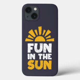 Ein Schild, das Spaß an der Sonne sagt Case-Mate iPhone Hülle