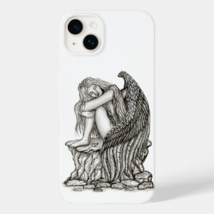 Ein schlafender Engel auf dem Stein Case-Mate iPhone 14 Plus Hülle