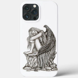 Ein schlafender Engel auf dem Stein Case-Mate iPhone Hülle
