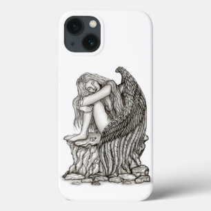 Ein schlafender Engel auf dem Stein Case-Mate iPhone Hülle