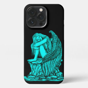 Ein schlafender Engel auf dem Stein iPhone 13 Pro Hülle
