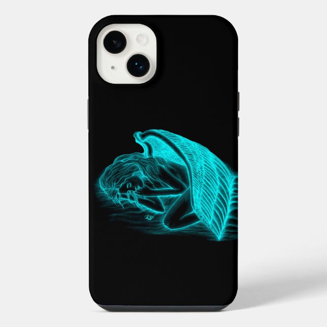 Ein schlafender Engel iPhone Hülle (Rückseite)