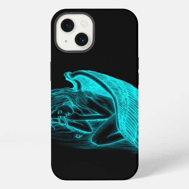 Ein schlafender Engel iPhone Hülle (Rückseite)