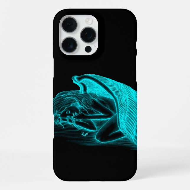 Ein schlafender Engel iPhone Hülle (Rückseite)