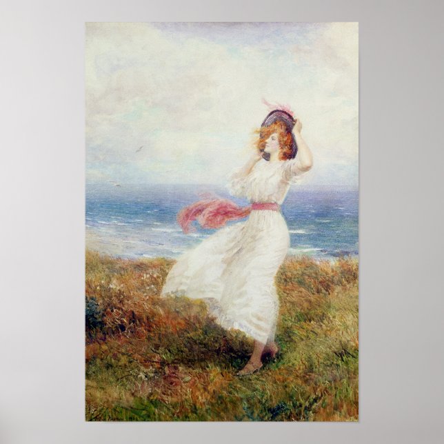 Ein Schlag auf den Klippen Poster (Vorne)