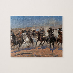 Ein Schlag für Holz von Frederic Remington Puzzle