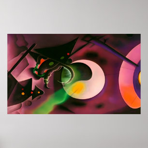 Ein Schlag in den Traumstrom Ken Gage Surrealismus Poster